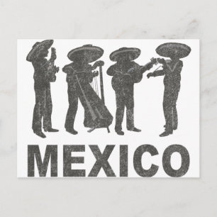 Cartão Postal Vintage México