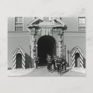 Cartão Postal Vintage Mônaco Principalmente Palácio