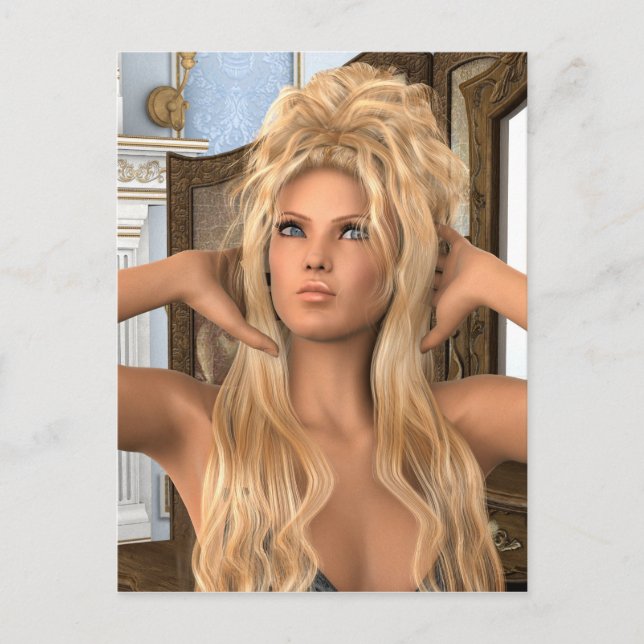 Cartão Postal Vintage Morning (Frente)