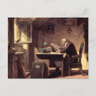 Cartão Postal Vintage-Motive - A Visitor - Spitzweg