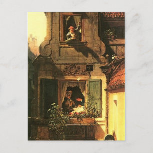 Cartão Postal Vintage-Motive Intercepted Love Letter