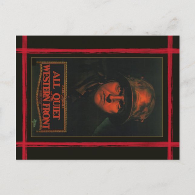 Cartão Postal Vintage Movie Poster (Frente)