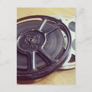 Cartão Postal Vintage Movie Reel