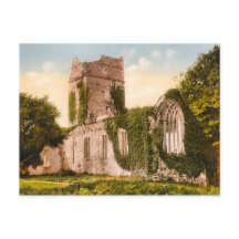 Vintage Muckross Abbey Killarney Irlanda