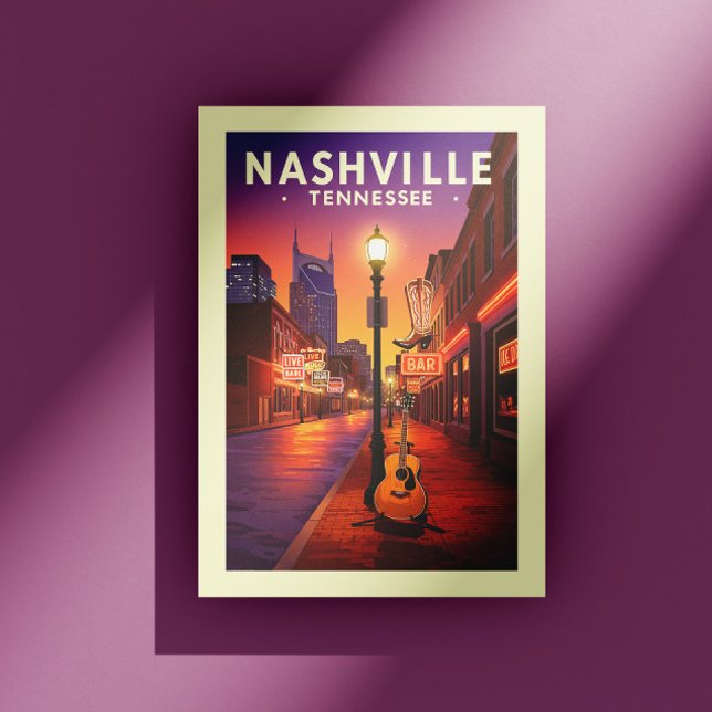 Cartão Postal Vintage Nashville Tennessee (Criador carregado)
