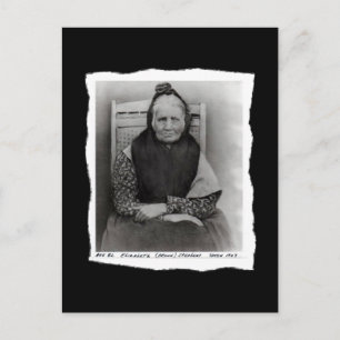 Cartão Postal Vintage Native American Cherokee