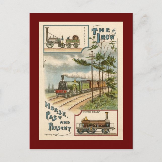 Cartão postal Vintage North Star (Frente)