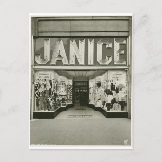 Cartão postal-Vintage NY 15 (Frente)