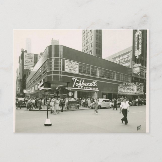 Cartão postal-Vintage NY 20 (Frente)