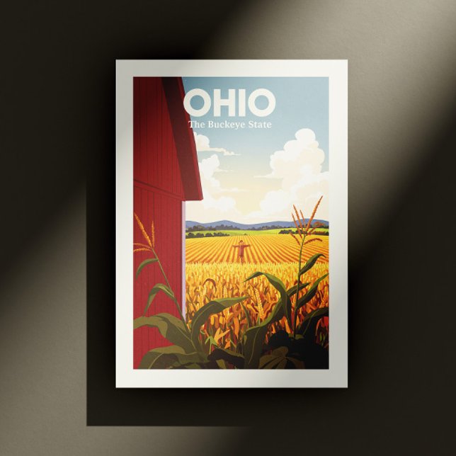 Cartão Postal Vintage Ohio (Criador carregado)