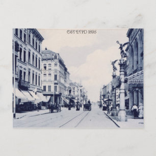 Cartão Postal Vintage Ostend 1895