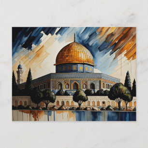 Cartão Postal Vintage Palestine gaza Peace Viagem