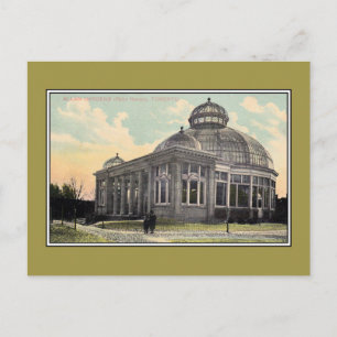 Cartão Postal Vintage Palm House Allan Gardens Toronto