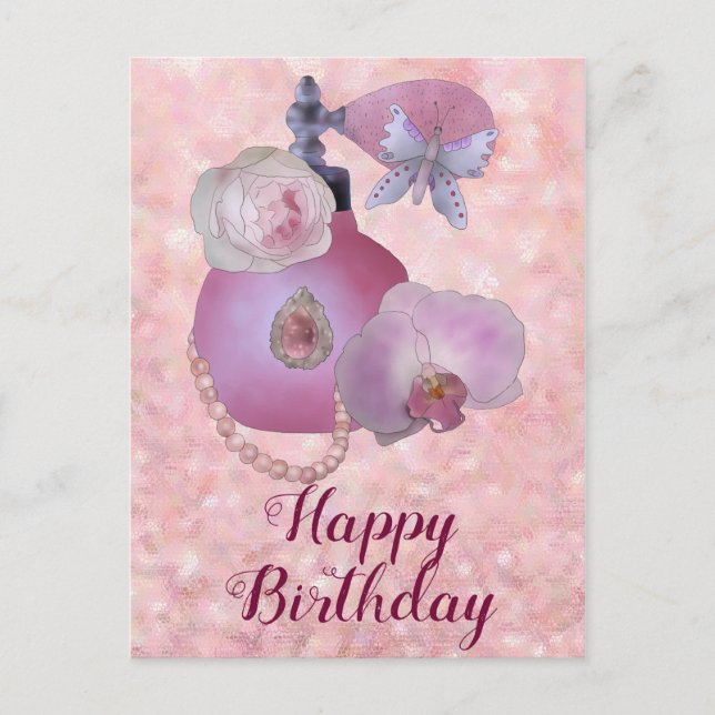 Cartão Postal Vintage Parfüm (Frente)