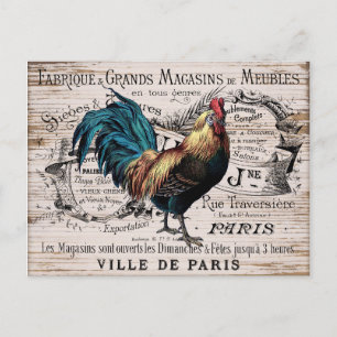 Cartão postal Vintage Paris