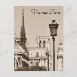 Cartão Postal Vintage Paris