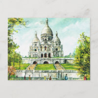 Vintage Paris, Paris, Montmatre, Sacre Coeur
