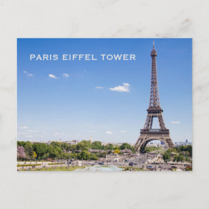 Cartão Postal Vintage Paris Viagem Turismo