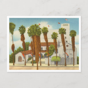 Cartão Postal Vintage Pasadena Playhouse California 1940