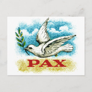 Cartão Postal Vintage Peace on Earth