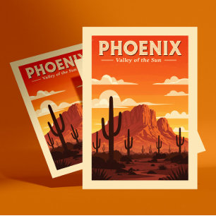Cartão Postal Vintage Phoenix