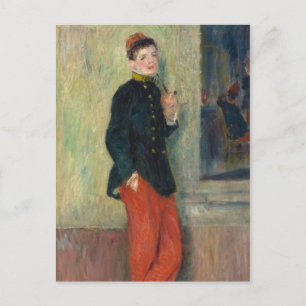 Cartão Postal Vintage Pierre Auguste Renoir O Jovem Soldado