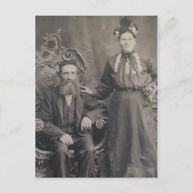 Cartão Postal vintage postal (Frente)