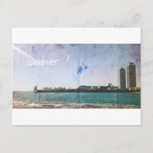 Cartão Postal Vintage Postal de Barcelona