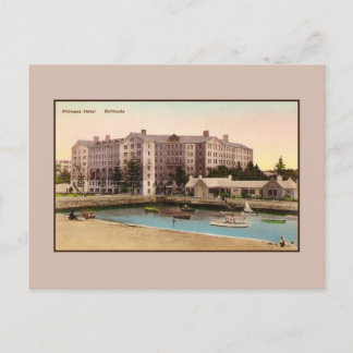 Cartão Postal Vintage Princess Hotel Bermuda