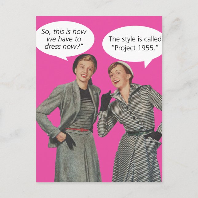 Cartão postal Vintage - Projeto Parado 2025 (Frente)