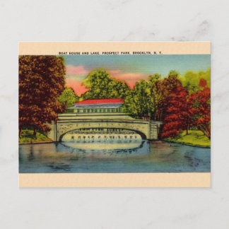 Cartão postal Vintage Prospect Park Brooklyn NY