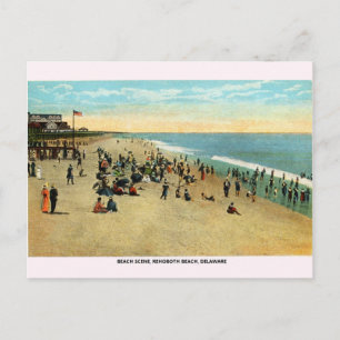 Cartão postal Vintage Rehoboth Beach Delaware