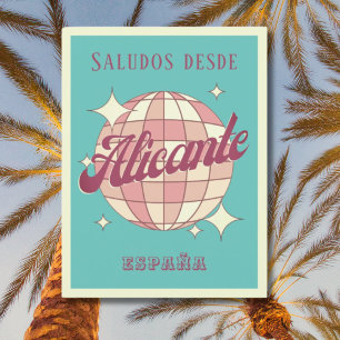 Cartão postal Vintage Relicante Espanha España