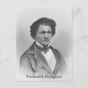 Cartão Postal Vintage Retrato Abolicionista Frederick Douglass