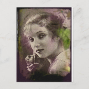 Cartão Postal Vintage Retro Women 20s Hollywood Alice Joyce