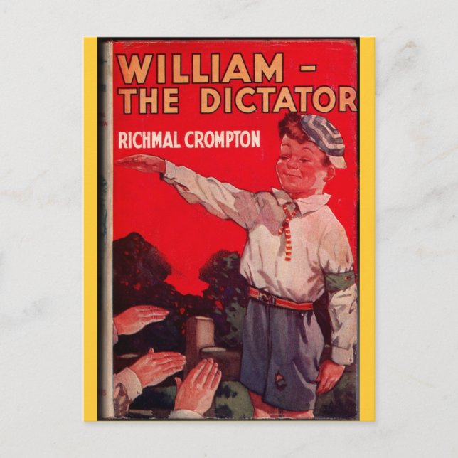 Cartão Postal Vintage Richmal Crompton So William (Frente)