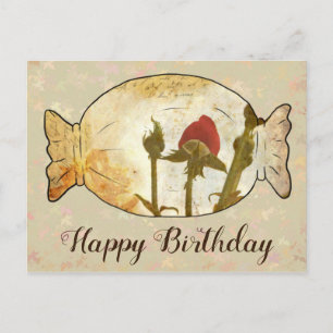 Cartão Postal Vintage Rosenbonbon