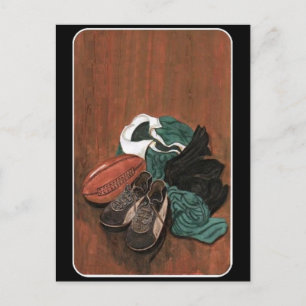 Cartão Postal Vintage Rugby