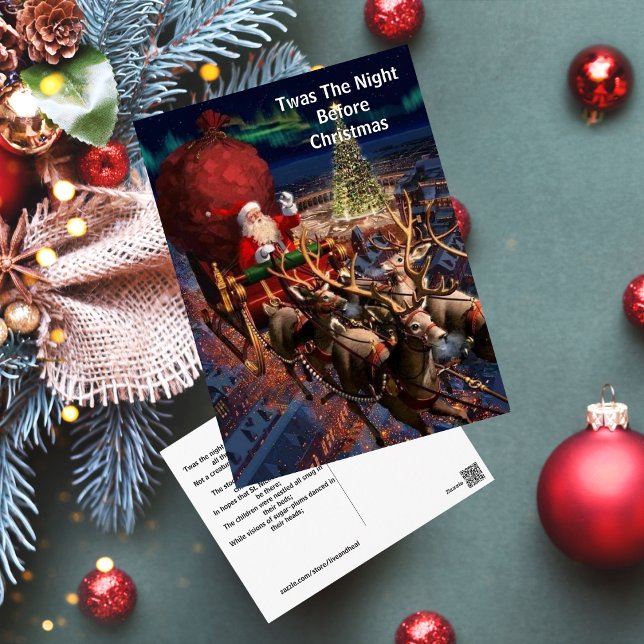 Cartão Postal Vintage Santa Claus (Criador carregado)