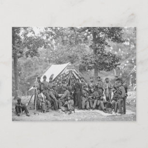 Cartão postal Vintage Soldiers
