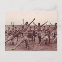 Vintage Soldiers Exercitando