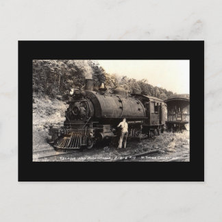 Cartão postal Vintage-Steam