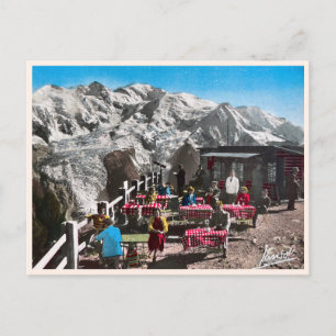 Cartão postal Vintage Swiss Alps