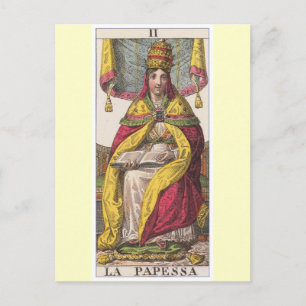Cartão Postal Vintage Tarot