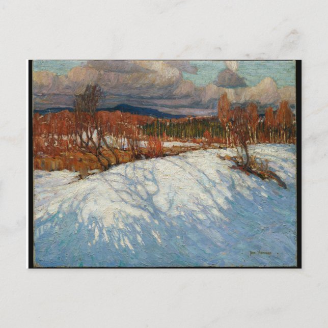 Cartão Postal Vintage Tom Thomson Algonquin Park Canadense (Frente)