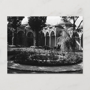 Cartão Postal Vintage Turkey Istambul Topkapi museum