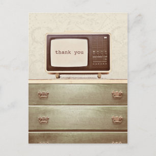 Cartão Postal Vintage TV Star