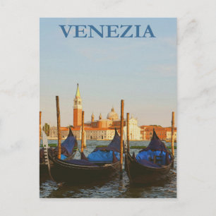 Cartão postal Vintage Venezia