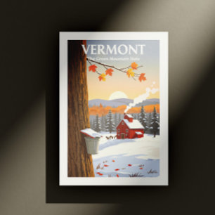 Cartão Postal Vintage Vermont