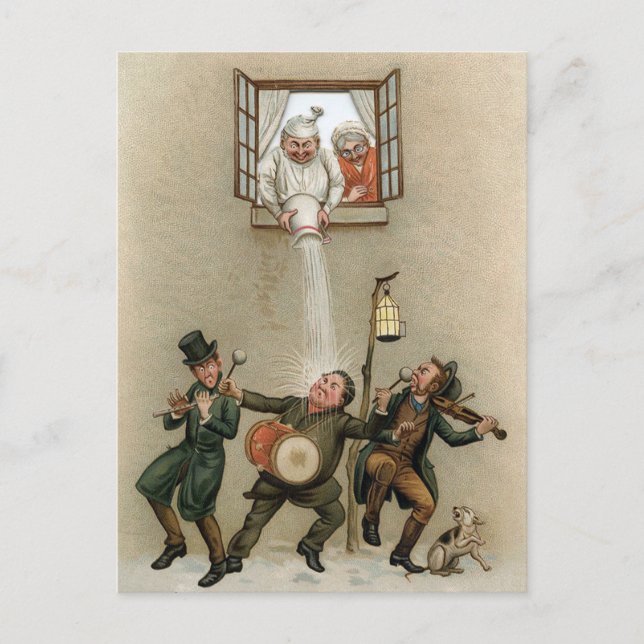 Cartão Postal Vintage Victorian (Frente)